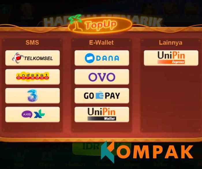 Top up domino murah 2k via pulsa