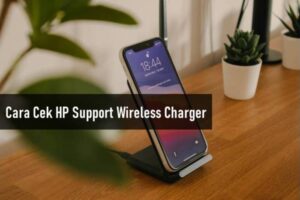 Cara cek hp support wireless charger