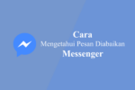 Tanda pesan messenger diabaikan