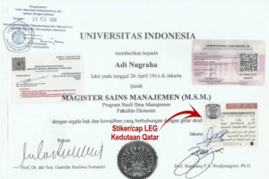 Cara legalisir ijazah