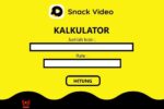 Kalkulator snack video