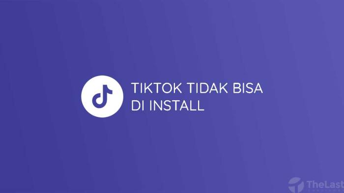 Kenapa tiktok tidak bisa di download