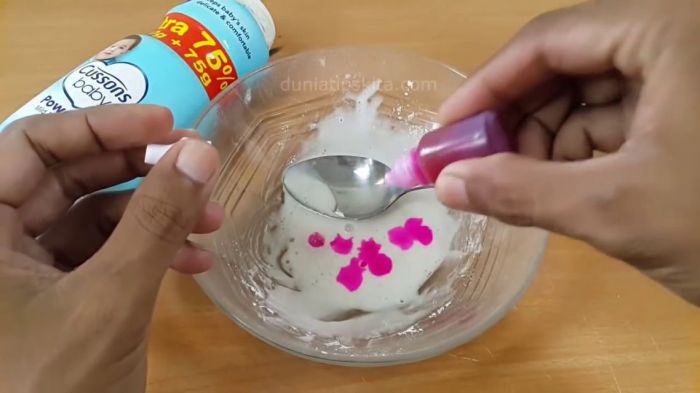 Cara membuat slime