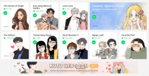 Kode promosi webtoon