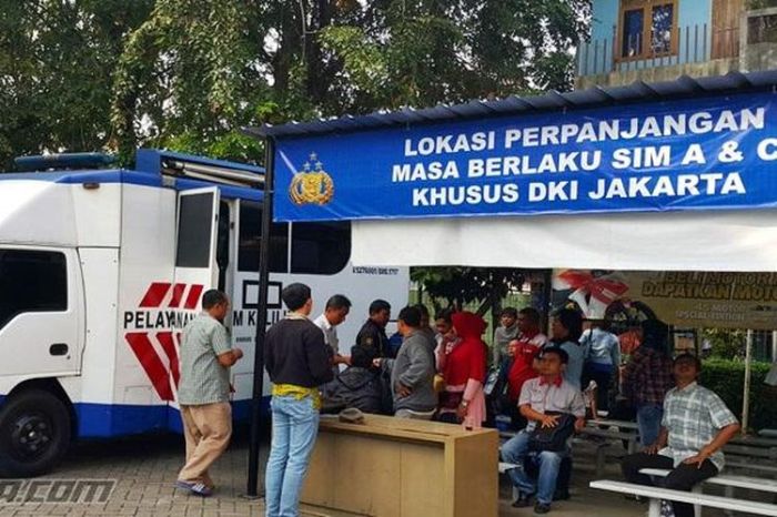 Jam Operasional Sim Keliling di Kecamatan Palmerah