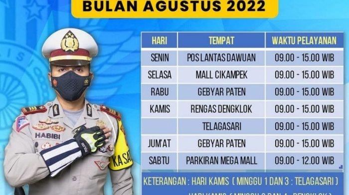 Jadwal SIM Keliling Karawang Barat