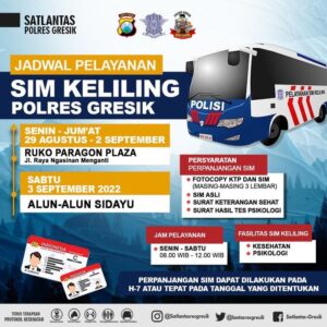 Sidoarjo jadwal keliling terbaru aktual sabtu minggu loker lowongan