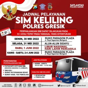 Jadwal SIM Keliling Pangkalan